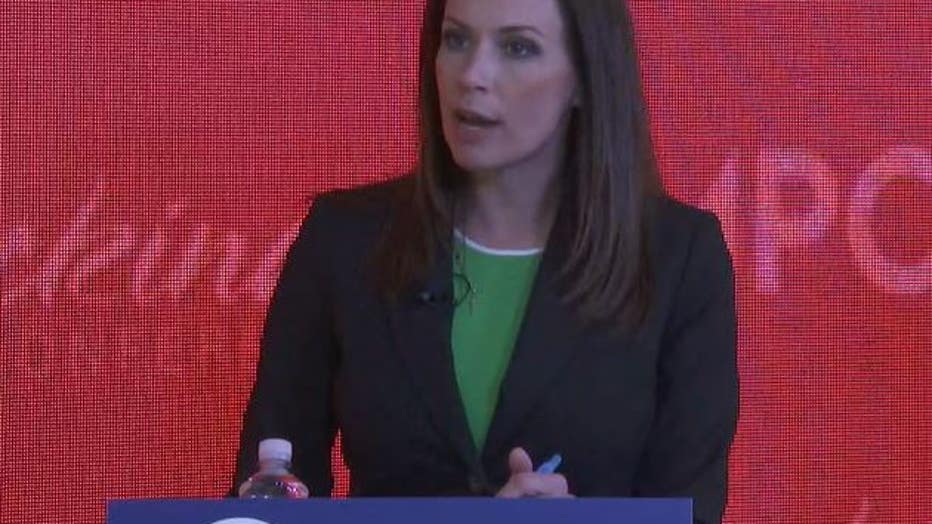 Republican candidate Tudor Dixon