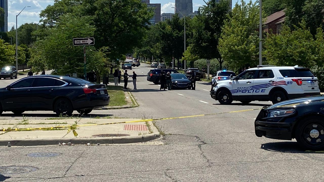 Two people shot and killed just blocks away from Downtown Detroit