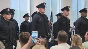 Chief welcomes class of Detroit police academy grads