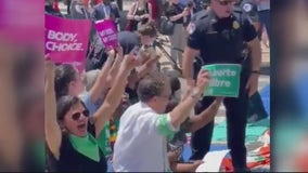 Michigan lawmakers Tlaib, Levin arrested at Washington DC abortion protest