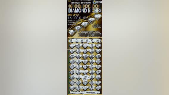 Michigan man wins record-setting $6 million on scratch-off lottery ticket