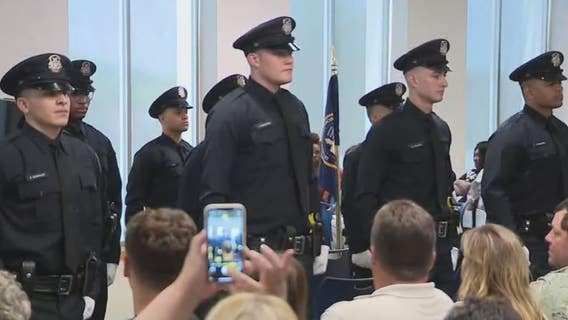 Chief welcomes class of Detroit police academy grads