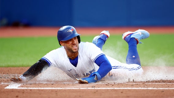 Chapman 2 HRs, Kikuchi wins in return as Jays top Tigers