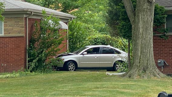 Landscaper hospitalized after being hit and pinned against house by angry driver in Southfield, police say