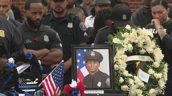 Prayer vigil for fallen Detroit Police Officer Loren Courts draws over 100