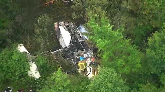 Plane with 3 on board crashes in Macomb County