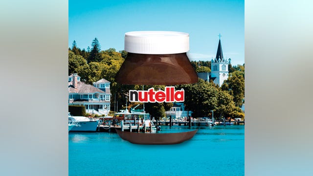 Nutella puts Mackinac Island on limited edition jar