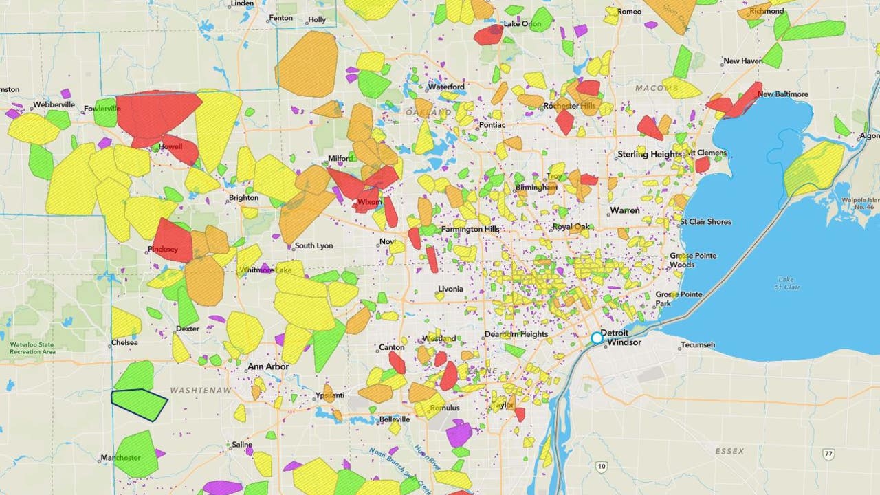 Power outages by cheap zip code today