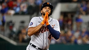 Candelario gets 3 RBIs, Tigers beat Keuchel, Rangers 11-2