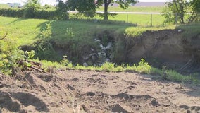 Roseville I-94 embankment repairs begin; work will straighten out drain, armor freeway sides