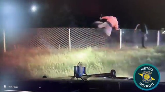 Video shows 14-year-old in stolen truck lead wild police chase through Wayne County