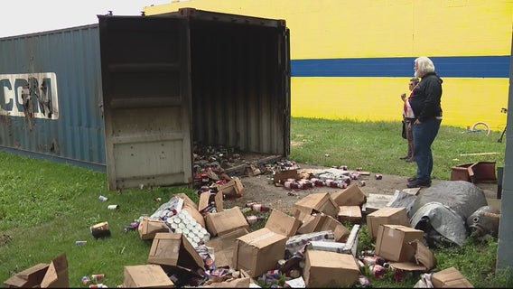 Warren food pantry storage container firebombed, police investigating
