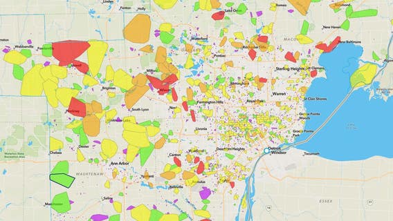 DTE outages in Southeast Michigan - over 266,000 without power