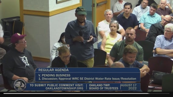 Oakland Township residents to see $400 spike on their water bills for the next 30 years