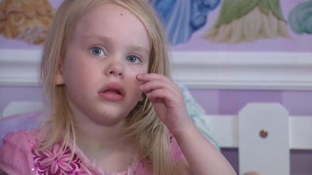 'Stronger than fear': Parents of 3-year-old with inoperable brain tumor vow to fight