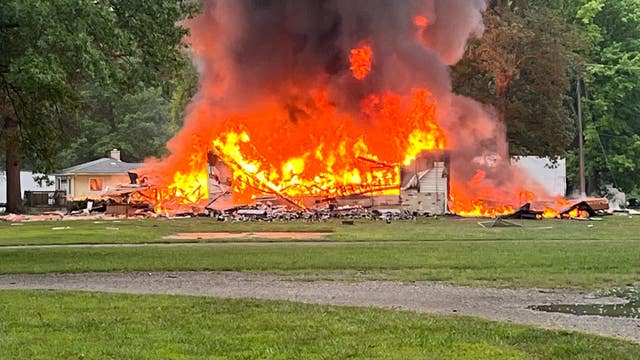 Man had lit cigarette when entering home before explosion in Sumpter Township