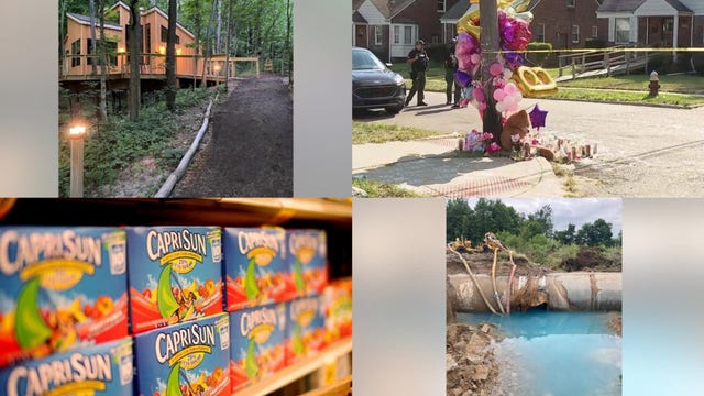 Luxury Michigan treehouse opens • nurse practitioner arrested meeting teen for sex • Capri Sun recalled