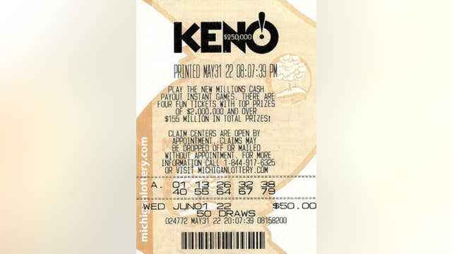 90-year-old Macomb County man 'exhilarated' after winning $250K Michigan Lottery Keno prize