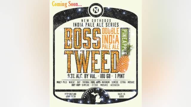 Old Nation releasing limited Pineapple Boss Tweed beer soon