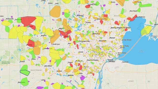 DTE outages in Southeast Michigan - over 266,000 without power