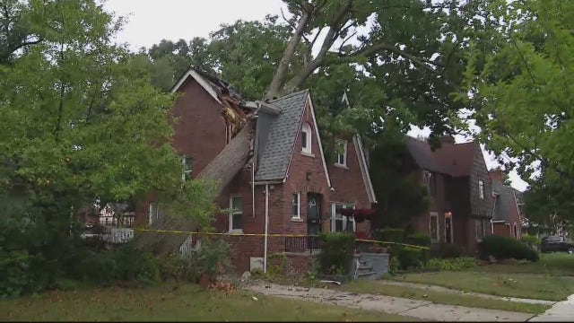 Southeast Michigan severe weather downs trees and leaves 25K without power