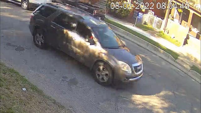 Detroit police seeking suspect vehicle involved in non-fatal drive-by shooting of toddler