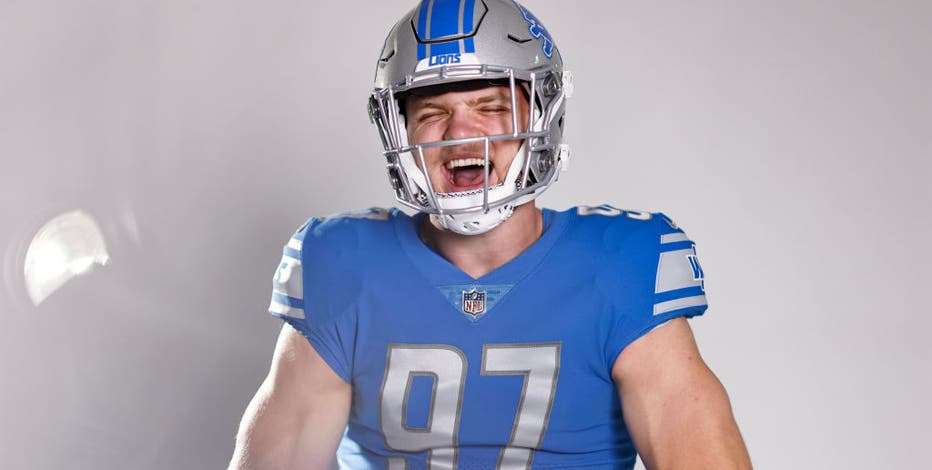 Lions' Aidan Hutchinson loses defensive rookie of the year to Sauce Gardner  