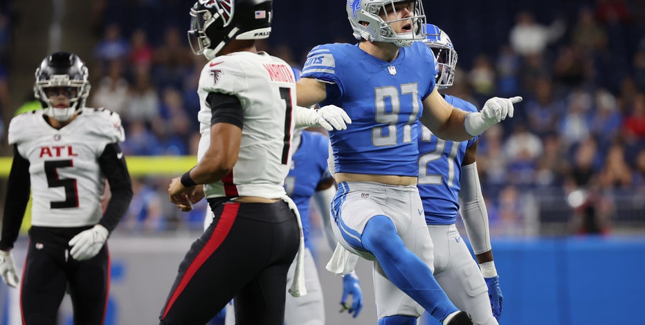 Lions starters open preseason with a roar, stumble late in 27-23 loss to  Falcons