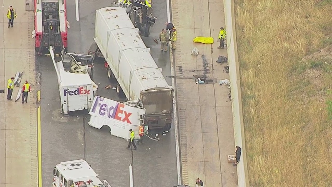 I-94 At 12 Mile In Macomb County Back Open After Semi Causes 6-car ...