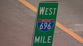 Metro Detroit snow: I-696 road work paused due to winter weather