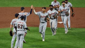 Alexander loses no-hit bid in 7th as Tigers beat O's 11-0