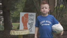 Aidan Hutchinson dedicates Detroit Lions game to 5-year-old Plymouth boy battling leukemia