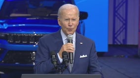 President Biden touts $7.5 billion EV charging station investment during Detroit Auto Show