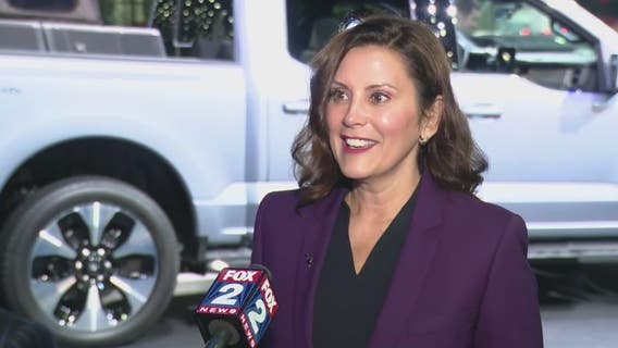 Gov. Whitmer talks Michigan-made electric vehicles at Detroit Auto Show