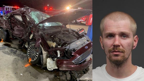 Police: Drunken man slams innocent driver into pump at Eastpointe gas station