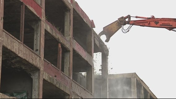 Detroit plans to sue Packard Plant owner as demolition begins