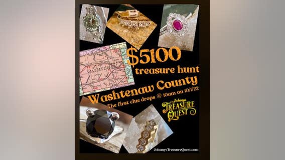 Ex-jeweler selling tickets for new treasure quest, this time in Washtenaw County