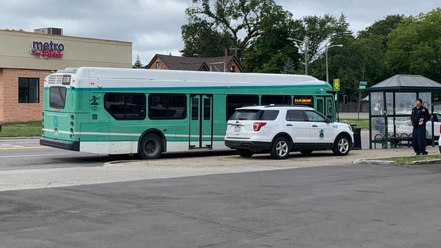 Teen hit by bus on Detroit's east side