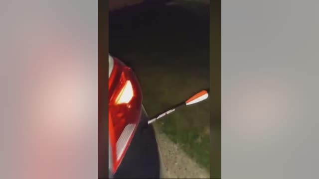 Uber driver's car hit by arrow while he was driving in Harper Woods