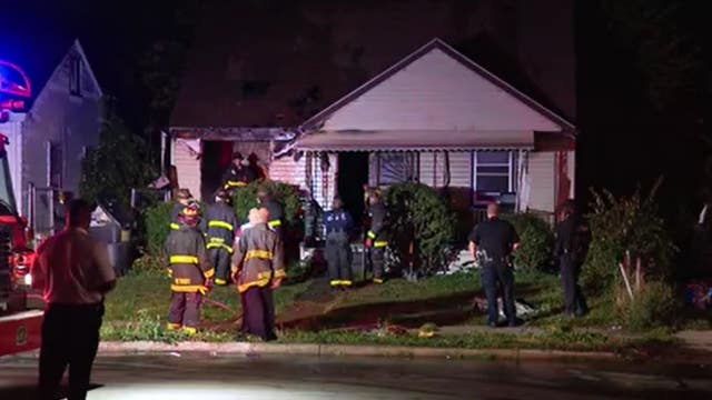 1 dead, 3 hurt in house fire on Detroit's east side