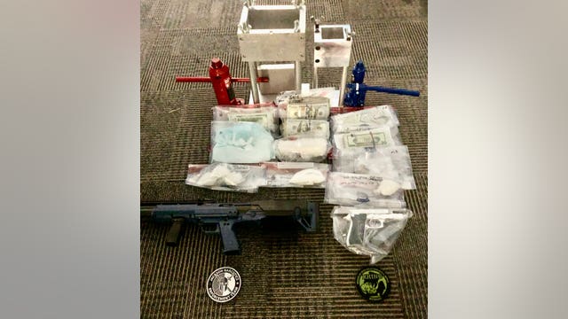 Detectives find heroin, cocaine, meth, hydraulic presses, $20K during Jackson County raids