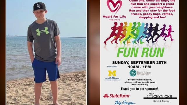 Saline mom starts pediatric heart transplant research charity after her son got Gift of Life