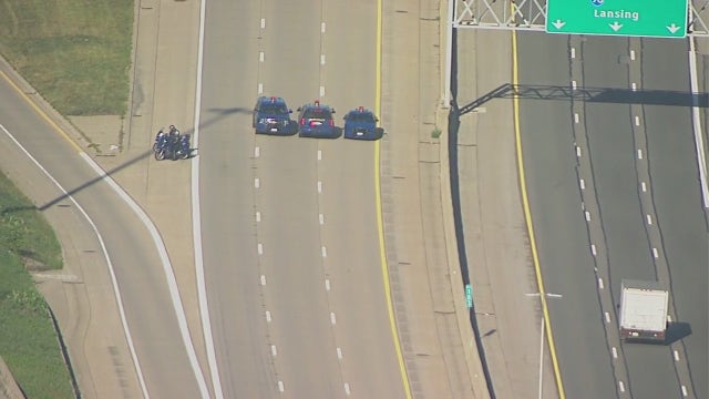 Road rage in Detroit after suspect in Dodge Charger brake checks car and shoots at them