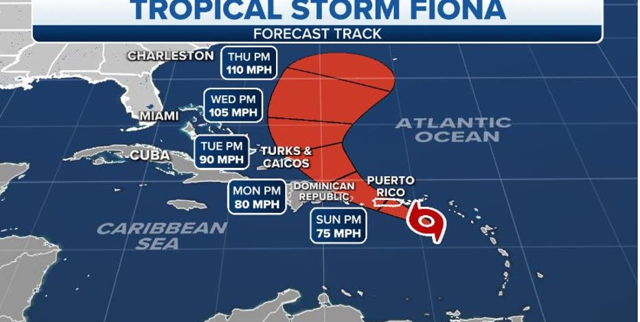 Fiona Causes Disruptions as It Churns through Caribbean