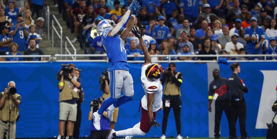 Lions' Amon-Ra St. Brown on Game-Winning TD vs. Vikings: 'Please