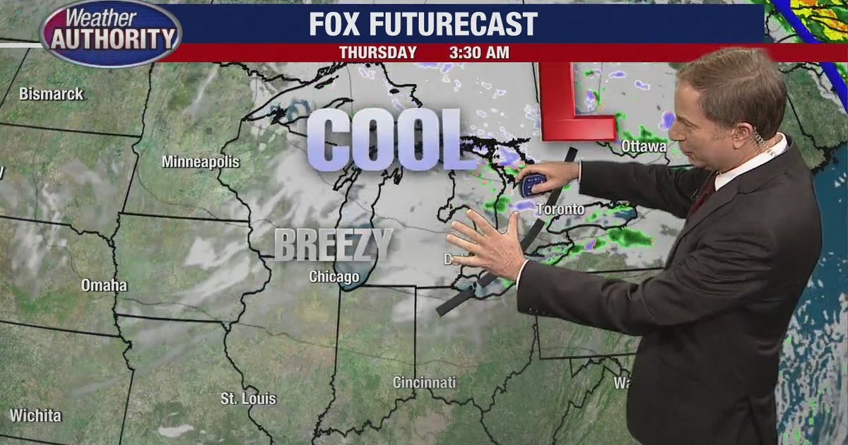 Metro Detroit weather: Cool Wednesday night with chance for showers ...