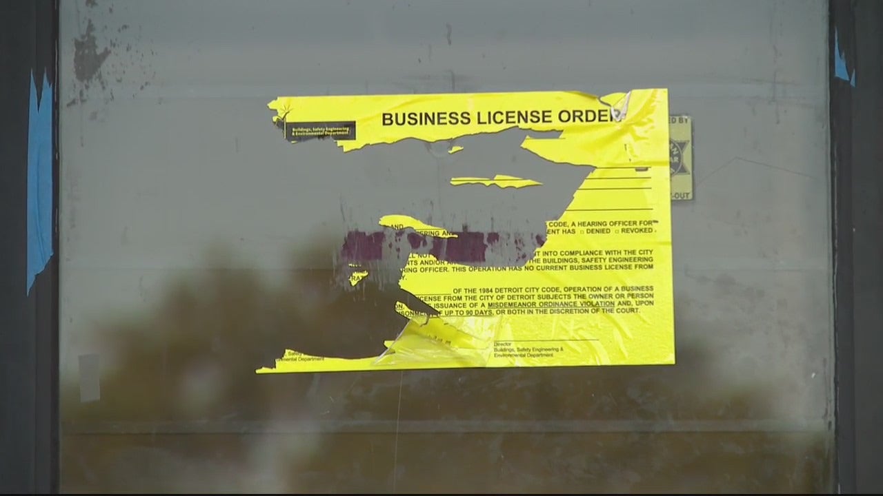 2 Detroit businesses shut down after murder, non-fatal shooting leads to investigations