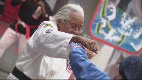 90-year-old Detroit woman with 5th degree black belt doesn't plan on slowing down