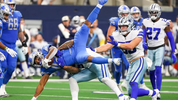 Cowboys lean on defense in Prescott's return, top Lions 24-6