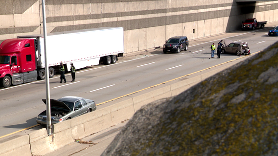 Rochester Hills woman killed in three-car crash on I-696